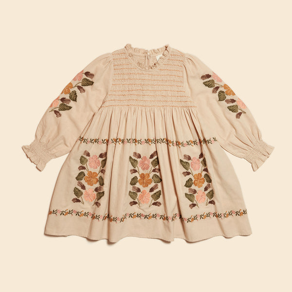 Mia dress - Almond