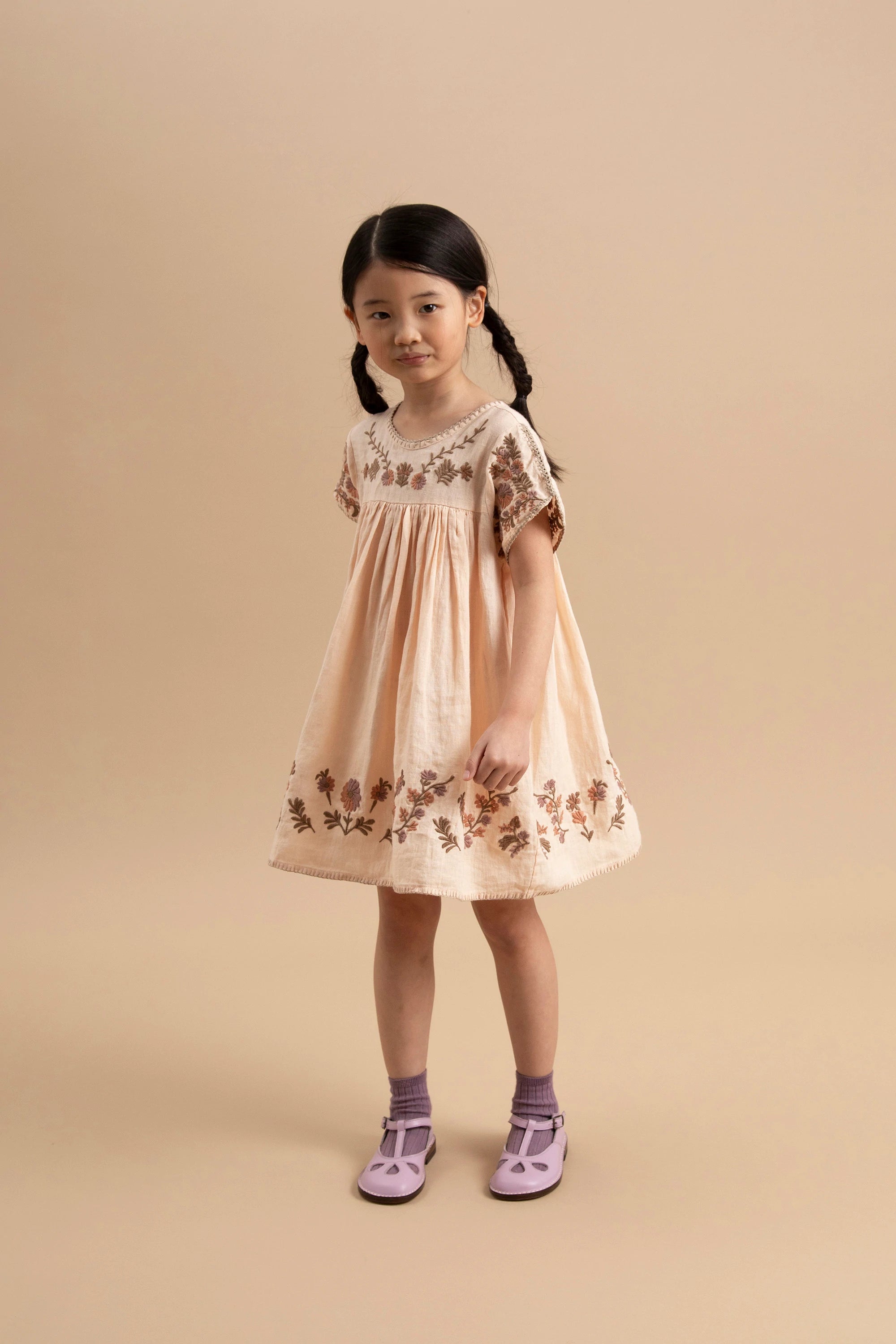 ワンピース apolina MTO Stevie Dress Heather 2-3Y 世界有名な apolina MTO メルカリ - 2-3Y Heather Dress Stevie