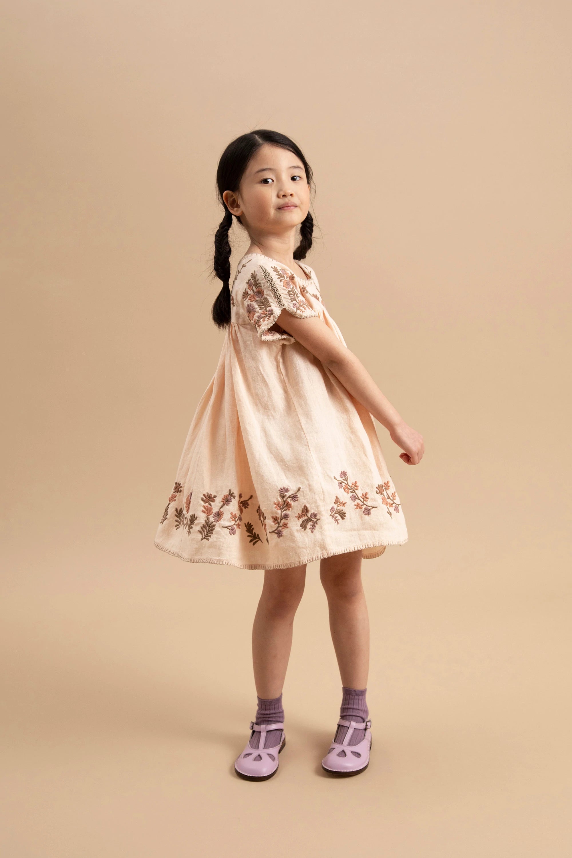 ワンピース Apolina Stevie Dress 5-7y STEVIE DRESS - SWEETPEA | Wylder Shop
