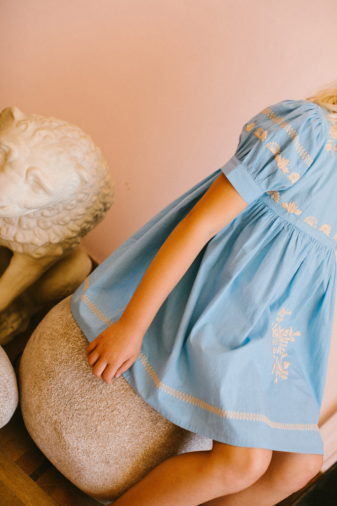 Mya Dress - Bay Blue | Wylder Shop Mya Dress - Bay Blue | Wylder Shop