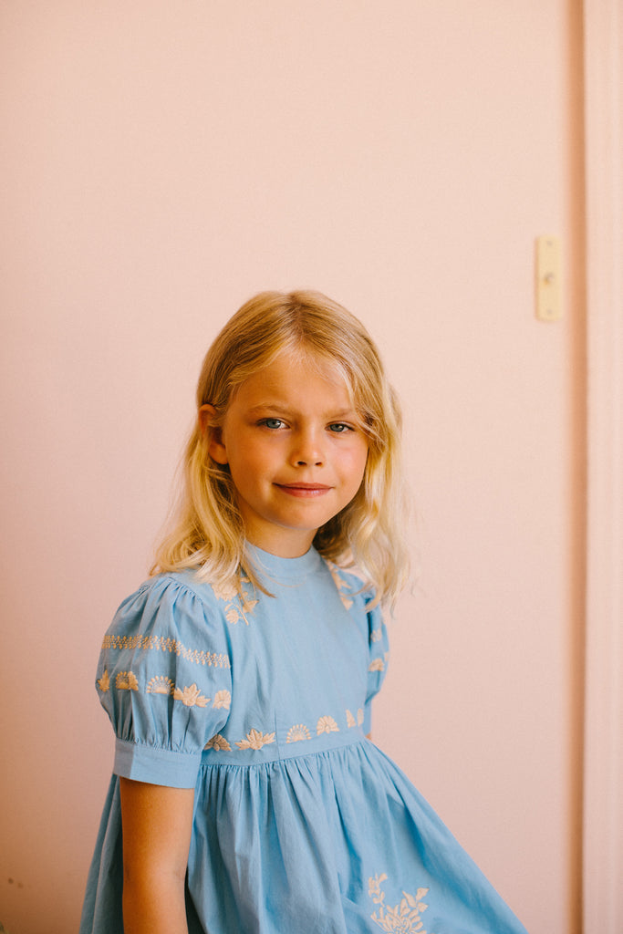 Mya Dress - Bay Blue | Wylder Shop Mya Dress - Bay Blue | Wylder Shop
