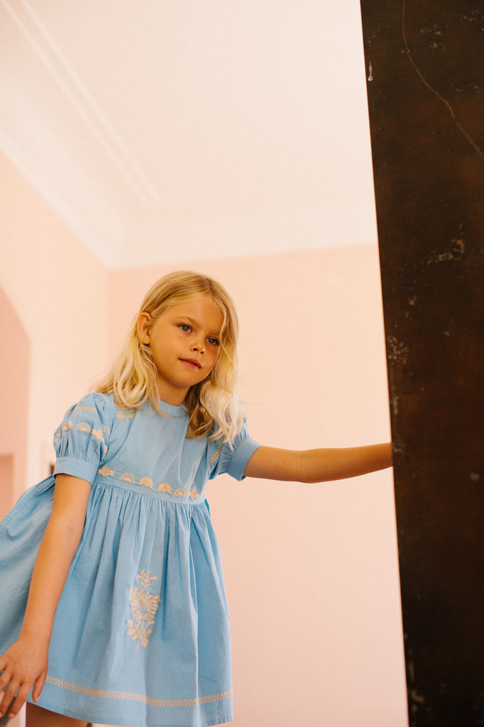 Mya Dress - Bay Blue | Wylder Shop Mya Dress - Bay Blue | Wylder Shop