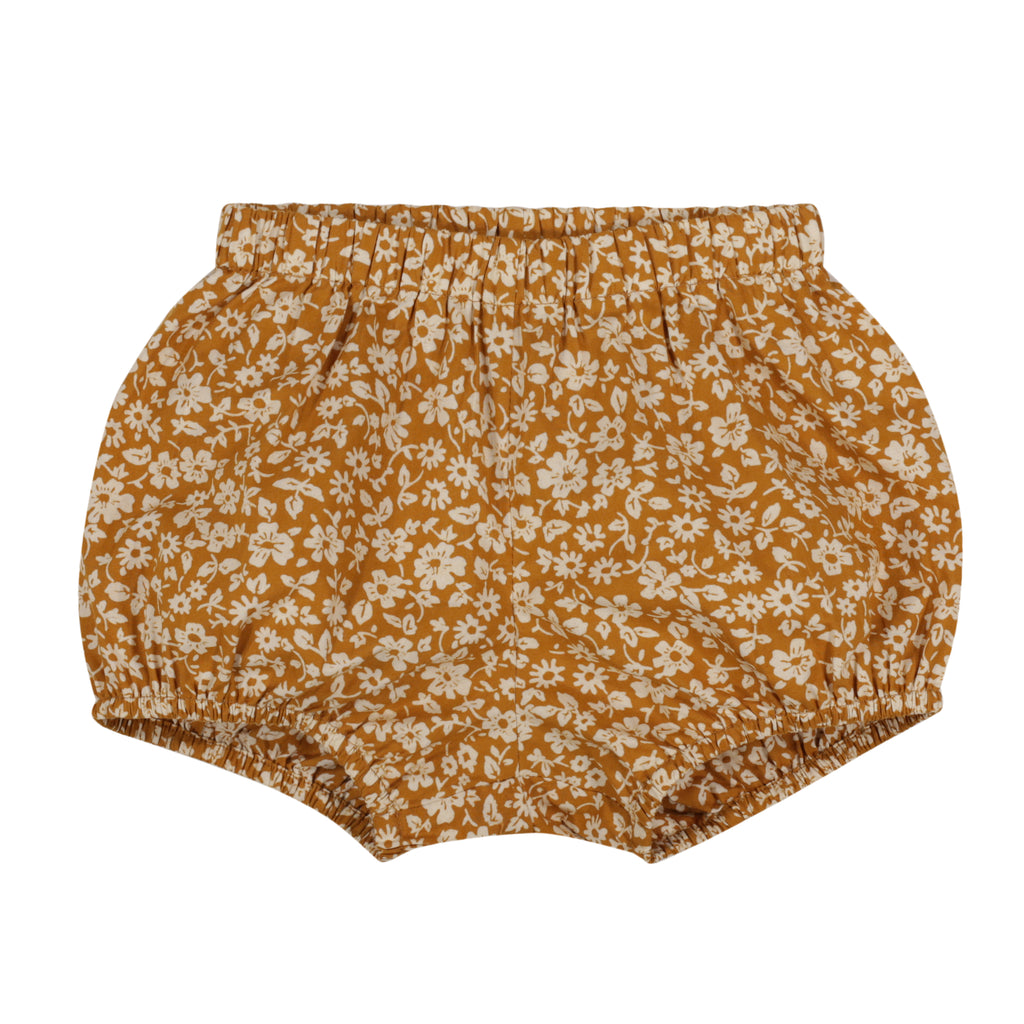 Poppy Bloomers Mustard Floral