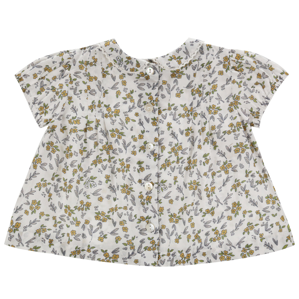 Mable Blouse Yellow Meadow Floral