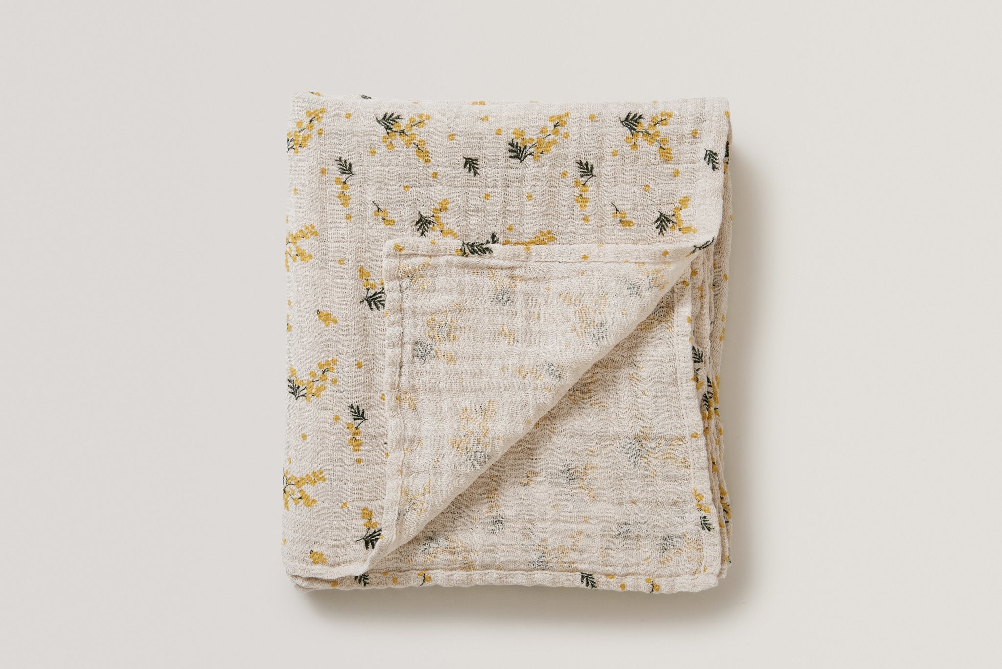 Mimosa muslin swaddle blanket 2025