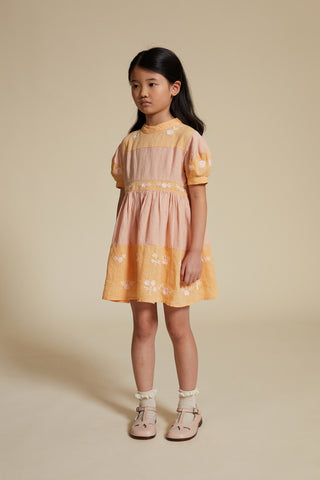 Apolina◇Merle Dress  （SIZE：2-3Y） Apolina Jayne Dress Winter Stripe Hazel | BIEN BIEN