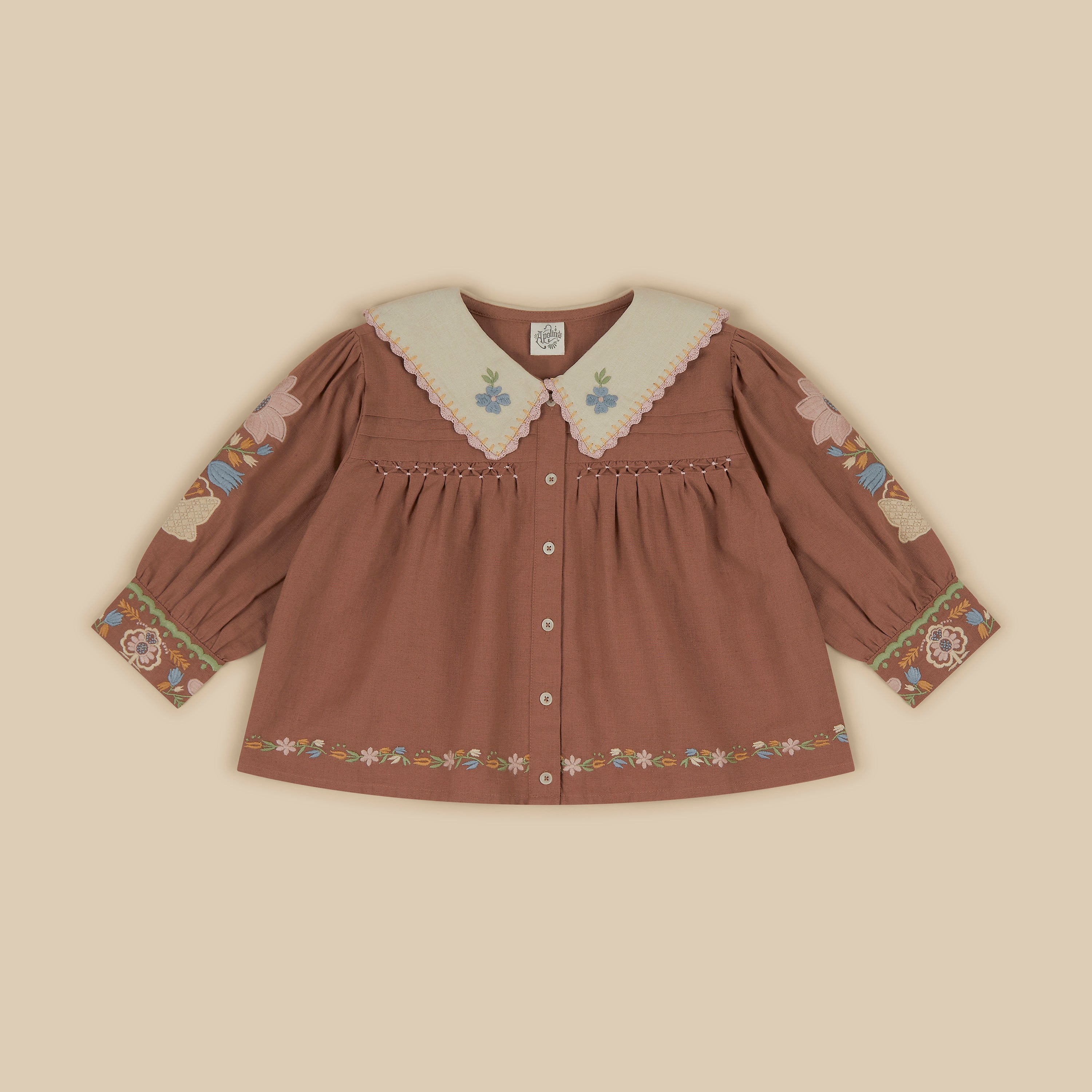 Bette Blouse - Chocolate