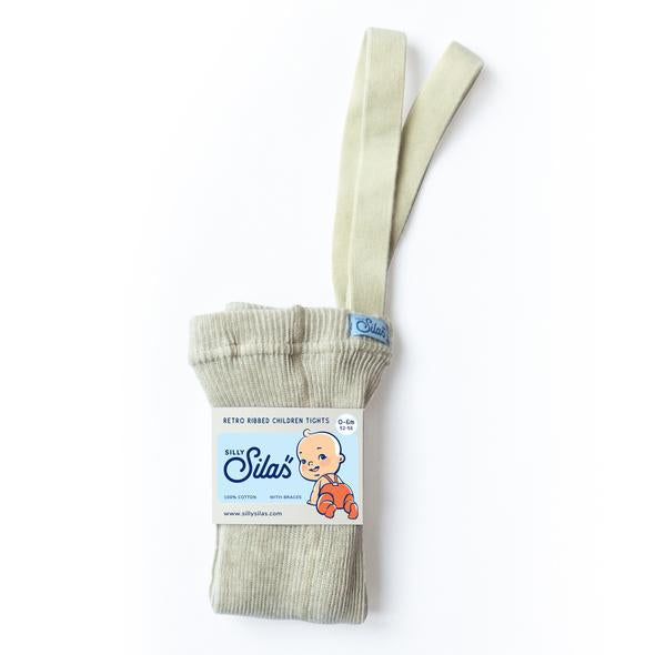 Footed Cream Blend Tights