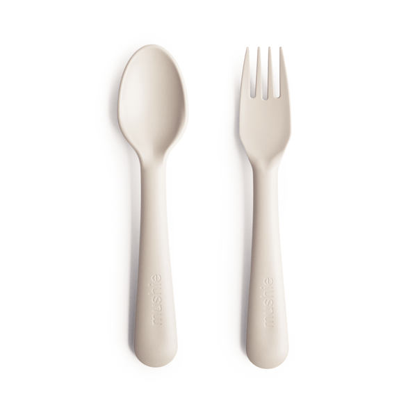 Fork and Spoon Set Ivory