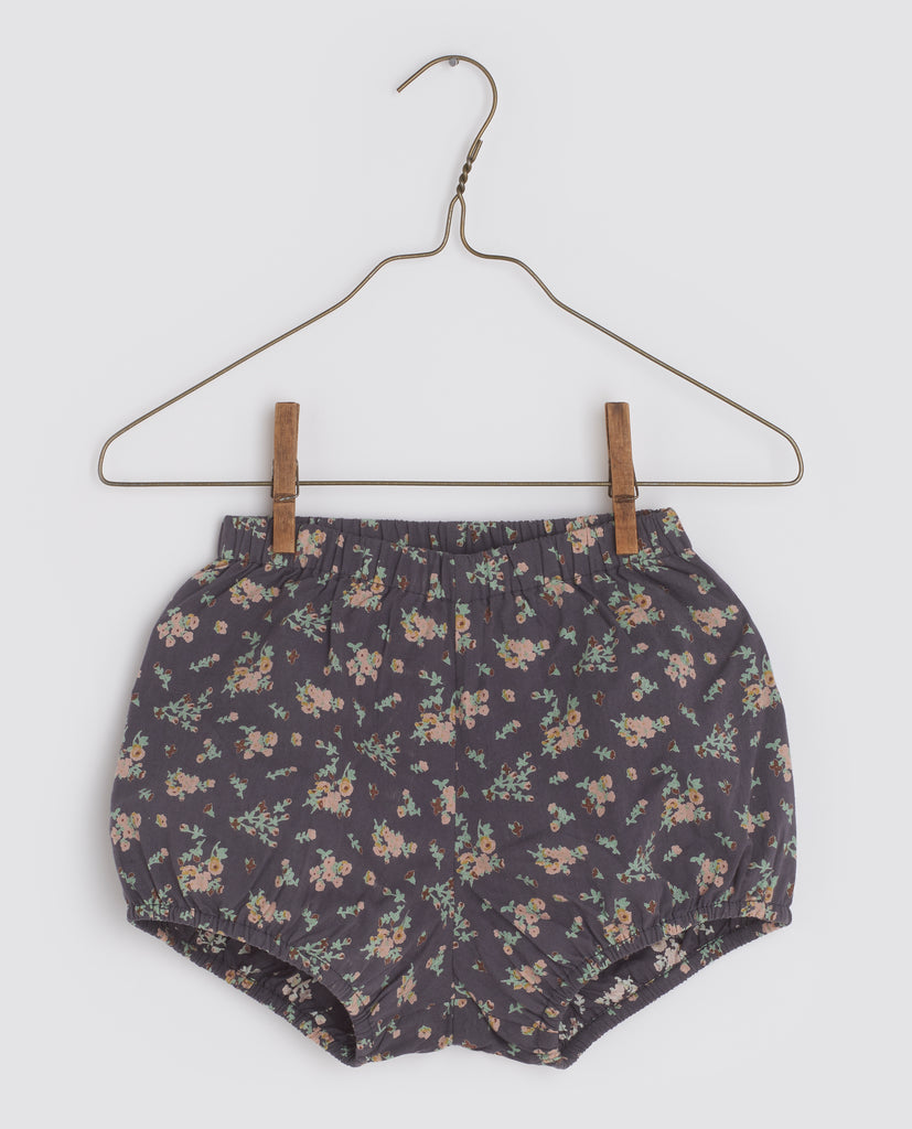 Poppy Bloomers Winter Blue Floral
