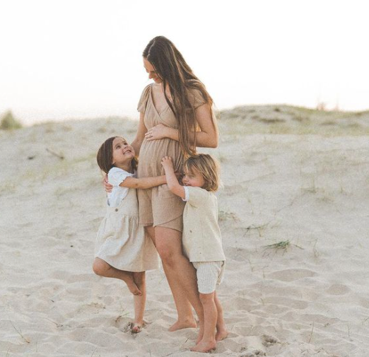 Maple Wrap Dress | Taupe