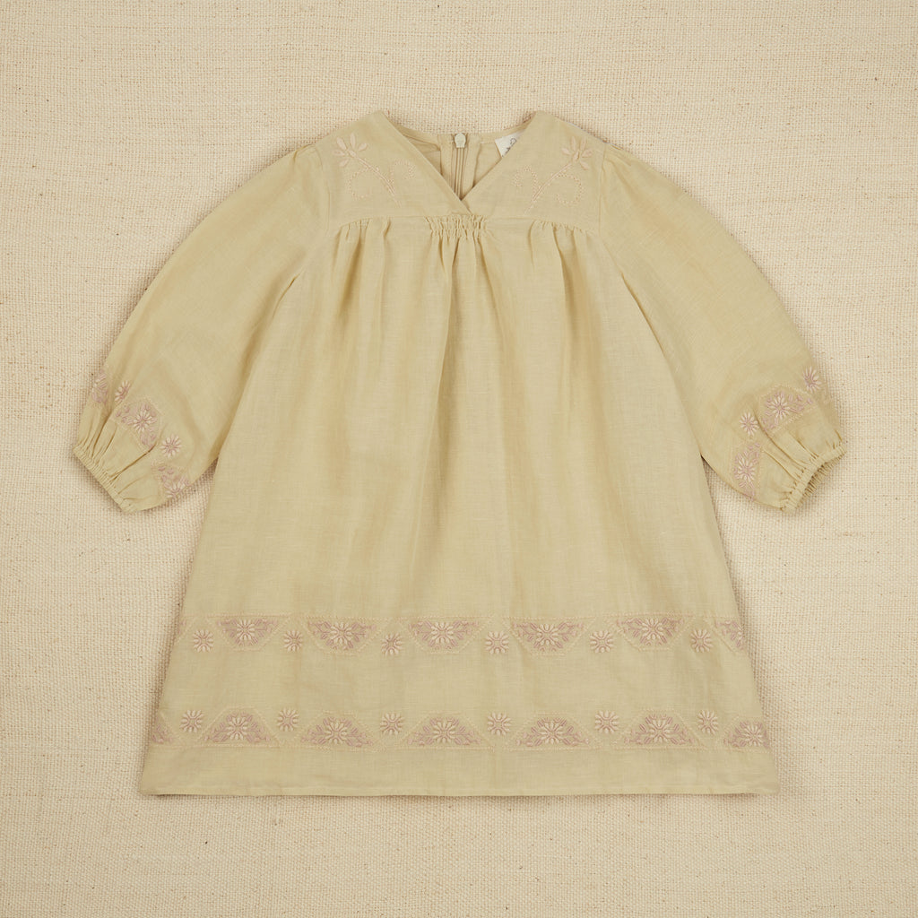 WILLOW DRESS- PALE PEAR