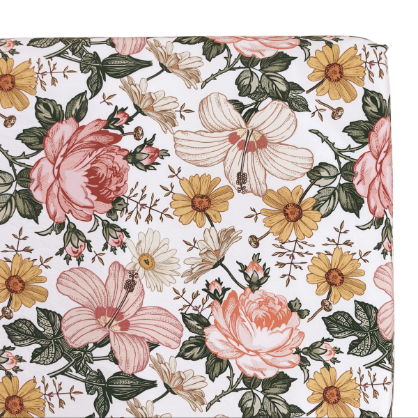 Crib Sheet – Garden Floral