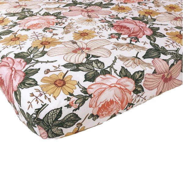 Crib Sheet – Garden Floral