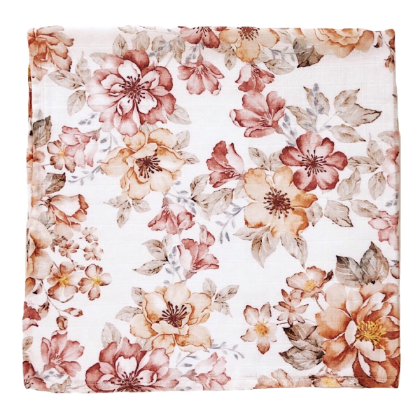 Sunset Floral Swaddle