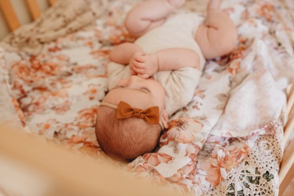 Sunset Floral Swaddle